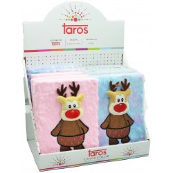 TAROS UNICK COLOR GEYİK KAFALI PELUŞ HATIRA DEFTERİ