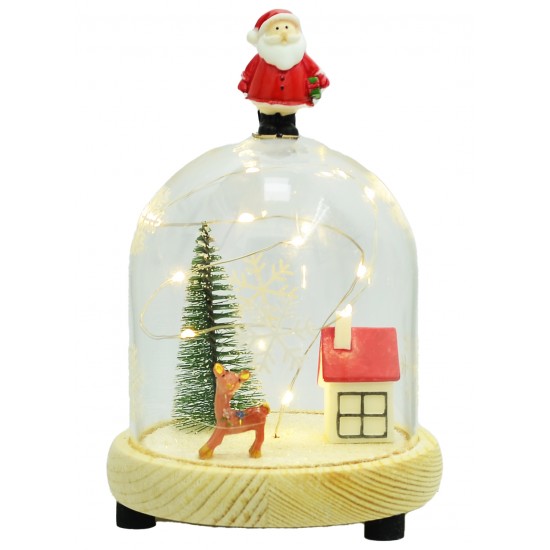 TAROS B. BOY YILBAŞI IŞIKLI NOEL BABA FANUS TAROS B. BOY YILBAŞI IŞIKLI NOEL BABA FANUS
