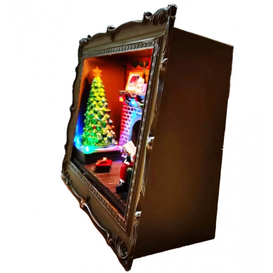 TAROS IŞIKLI MÜZİKLİ 3D DEKORATİF YILBAŞI ÇERÇEVE 24.5*10.5*19 CM TAROS IŞIKLI MÜZİKLİ 3D DEKORATİF YILBAŞI ÇERÇEVE 24.5*10.5*19 CM