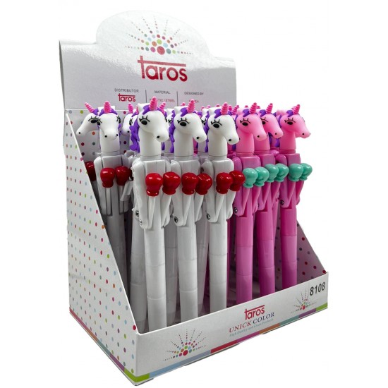 TAROS UNICK COLOR BOKSÖR ÜNİCORN TÜKENMEZ KALEM