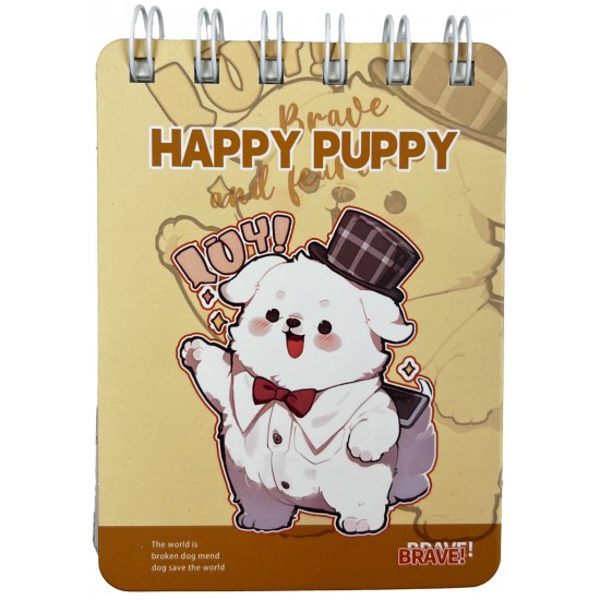 TAROS UNICK COLOR CUTE PUPPY NOT DEFTERİ