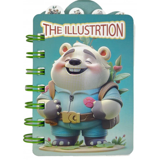 TAROS UNICK COLOR ILLUSTRATION SEPARATÖRLÜ NOT DEFTERİ