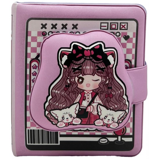 TAROS UNICK COLOR ANİME CANDY KABARTMA KAPAKLI MİNİ NOT DEFTERİ