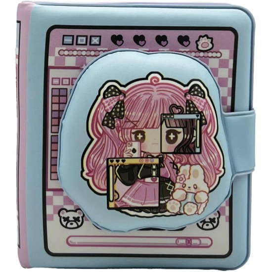 TAROS UNICK COLOR ANİME CANDY KABARTMA KAPAKLI MİNİ NOT DEFTERİ