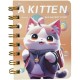 TAROS UNICK COLOR KITTEN A7 SPRALLİ NOT DEFTERİ
