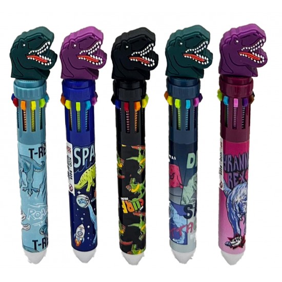 TAROS UNICK COLOR DİNAZOR 10 RENK TÜKENMEZ KALEM