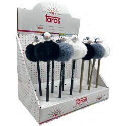 TAROS UNICK COLOR HAPPY PETS PON PON  KURŞUN KALEM