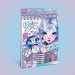 TAROS NEBULOUS STARS-11122 CREATİVE SKETCHBOOK - ICEANA - GEOMETRİC CRYSTAL PAGES