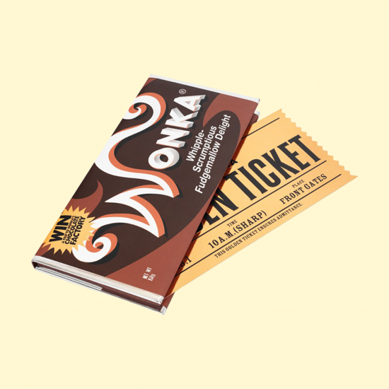 TAROS WİLLY WONKA ÇİKOLATA DEFTER - KAHVERENGİ