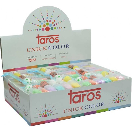 TAROS UNICK COLOR SPORTS 6 LI FOSFORLU KALEM