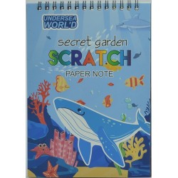 TAROS UNICK COLOR SECRET GARDEN A5 KAZIMA DEFTERİ