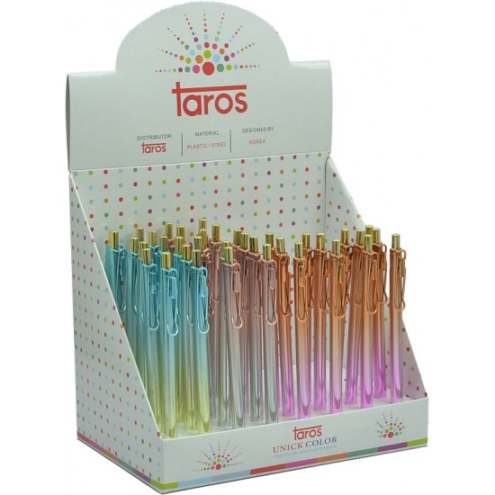 TAROS UNICK COLOR METALİK RAİNBOW VERSATİL KALEM TAROS UNICK COLOR METALİK RAİNBOW VERSATİL KALEM