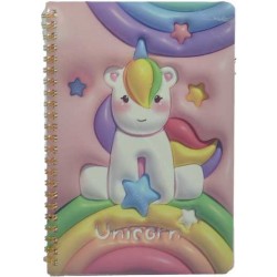 TAROS UNICK COLOR UNİCORN RENKLİ  A5 GÜNLÜK DEFTER