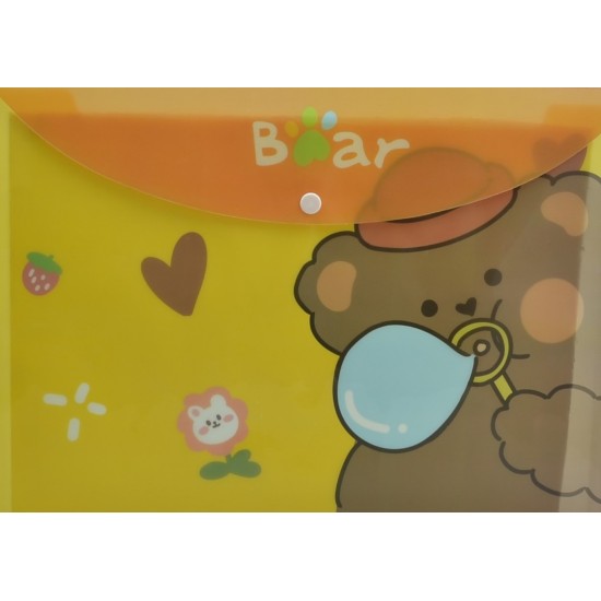 TAROS UNICK COLOR BEAR A4 ÇIT ÇIT DOSYA