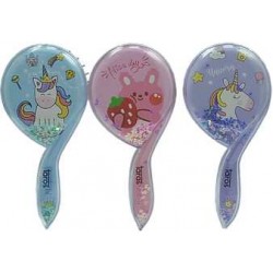 TAROS PULLU  HAPPY  ANİMALS AKRALİK YUVARLAK SAÇ FIRÇASI 20 Lİ