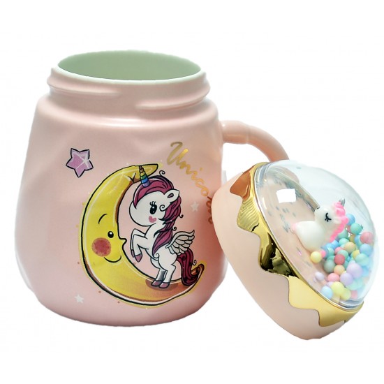 TAROS CANDY UNICORN KİLİTLİ KAPAKLI MUG TAROS CANDY UNICORN KİLİTLİ KAPAKLI MUG