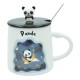 TAROS PANDA KAPAKLI KAŞIKLI KUPA TAROS PANDA KAPAKLI KAŞIKLI KUPA
