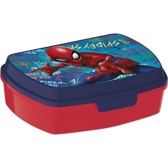 TAROS STOR FUNNY SANDWICH BOX SPIDERMAN GRAFFITI