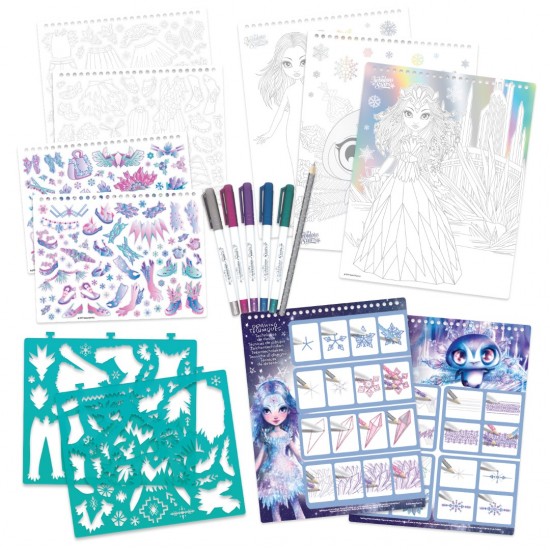 TAROS NEBULOUS STARS CREATİVE SKETCHBOOK - ICEANA - GEOMETRİC CRYSTAL PAGES TAROS NEBULOUS STARS CREATİVE SKETCHBOOK - ICEANA - GEOMETRİC CRYSTAL PAGES
