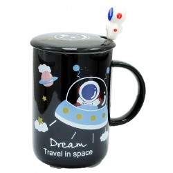 TAROS DREAM SPACE KAPAKLI KAŞIKLI KUPA