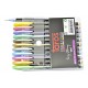 TAROS UNICK COLOR METALİZE  JEL KALEM 12'Lİ SET 28 Lİ