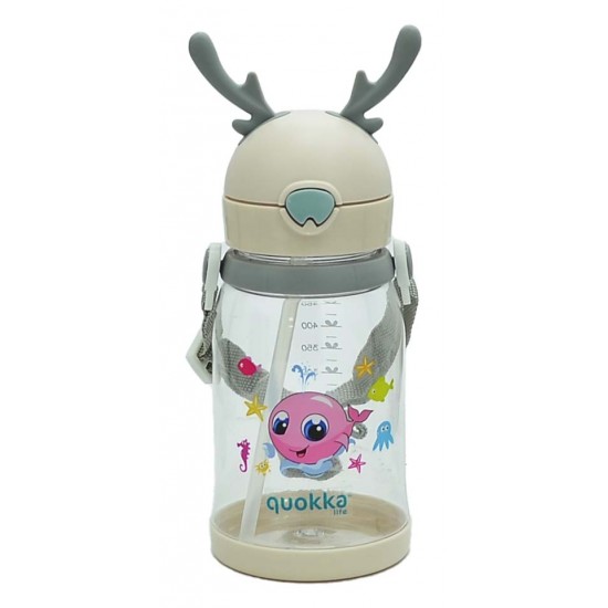 TAROS QUOKKA LİFE GEYİK FİGÜRLÜ TRİTAN MATARA 550 ml TAROS QUOKKA LİFE GEYİK FİGÜRLÜ TRİTAN MATARA 550 ml