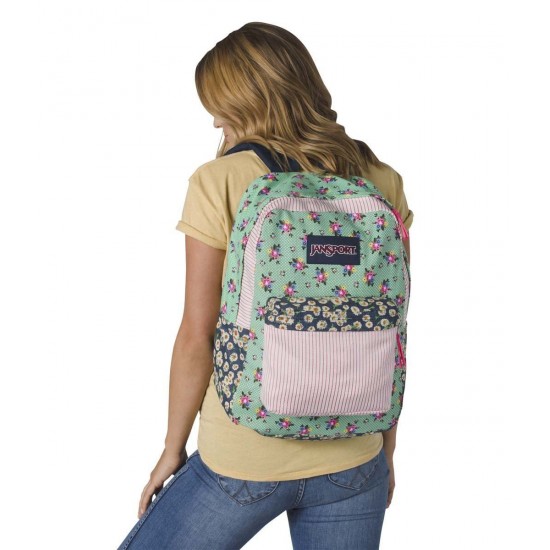 JANSPORT HİGH STAKES DİTZY PATCHWORK JS00TRS742Y