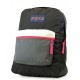 JANSPORT EXPOSED BLACK/FLUORESCENT RED A3C4X4B7