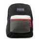 JANSPORT EXPOSED BLACK/FLUORESCENT RED A3C4X4B7